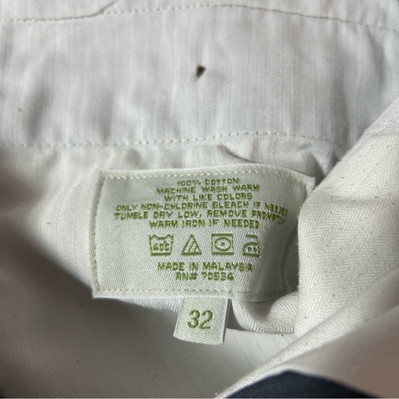 ORVIS Mens Khakis Trim Fit Pants Chino Mens Blue Cotton 32x29 - Picture 3 of 4